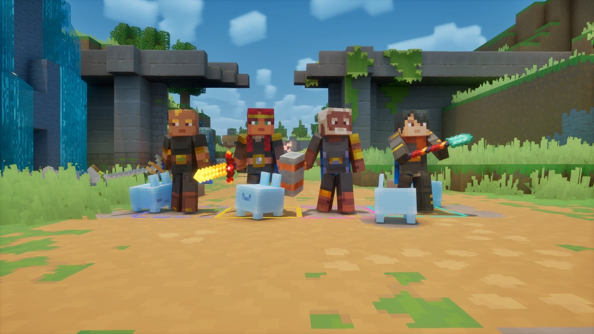 Official Minecraft Dungeons II game artwork